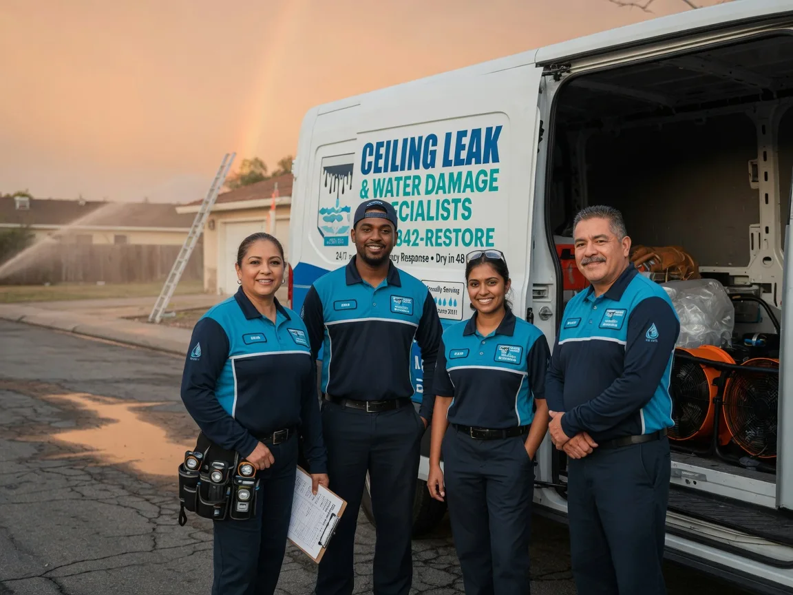 Ceiling Leak Cleanup company in Meadowlands, MN